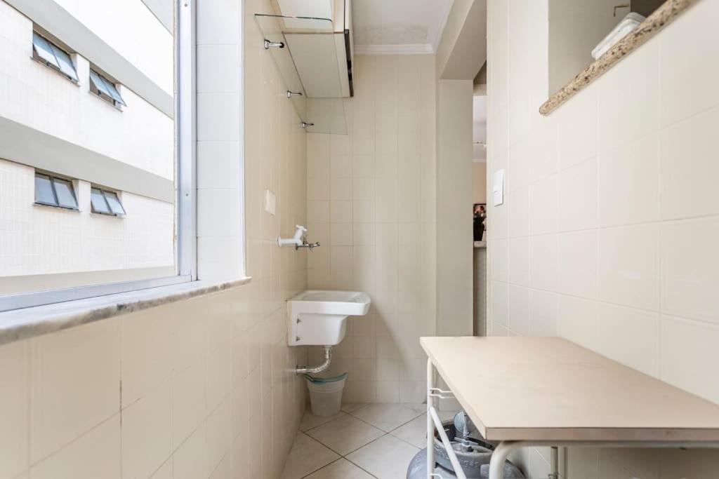 Apartamento Encantador No Guaruja, Praia Da Enseada - Apenas 600M Da Praia ! Exteriér fotografie